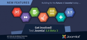 Joomla 3.8.0 - Beta